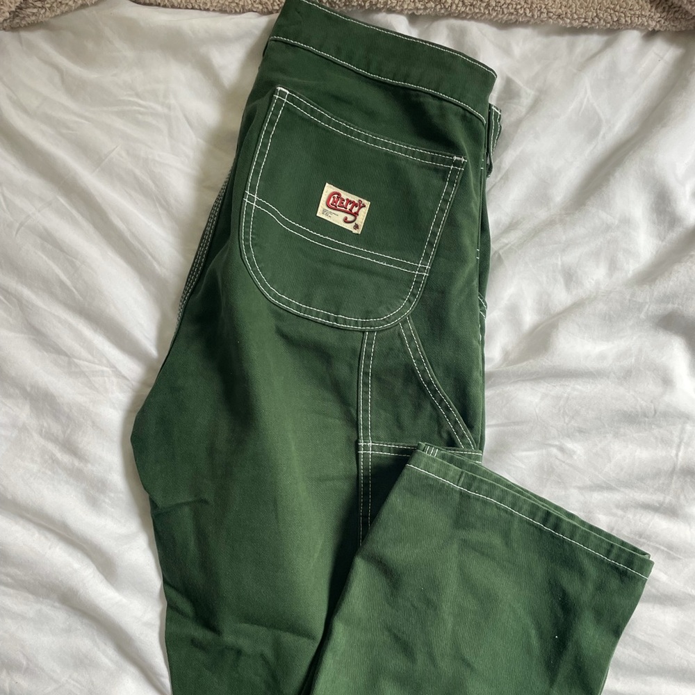 Cherry LA green painter pants size 28